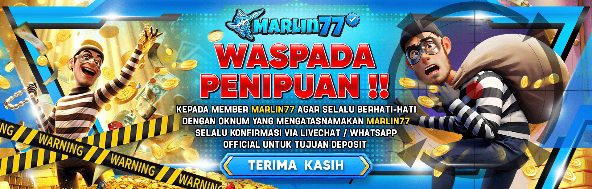 WASPADA PENIPUAN