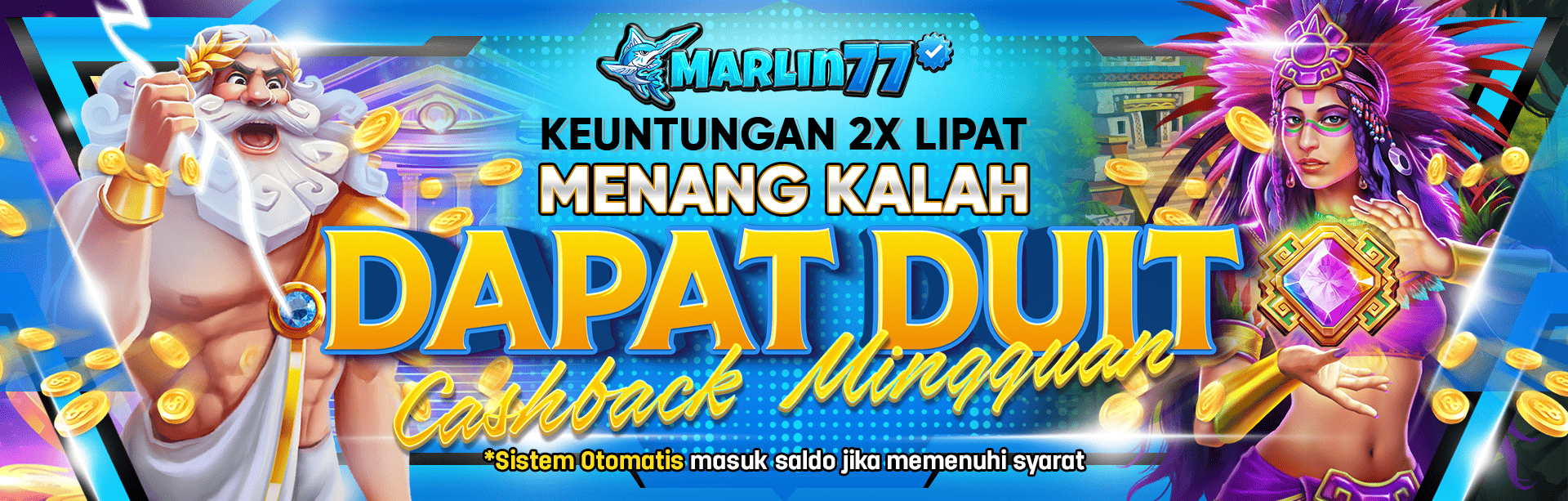  BONUS CASHBACK MINGGUAN
